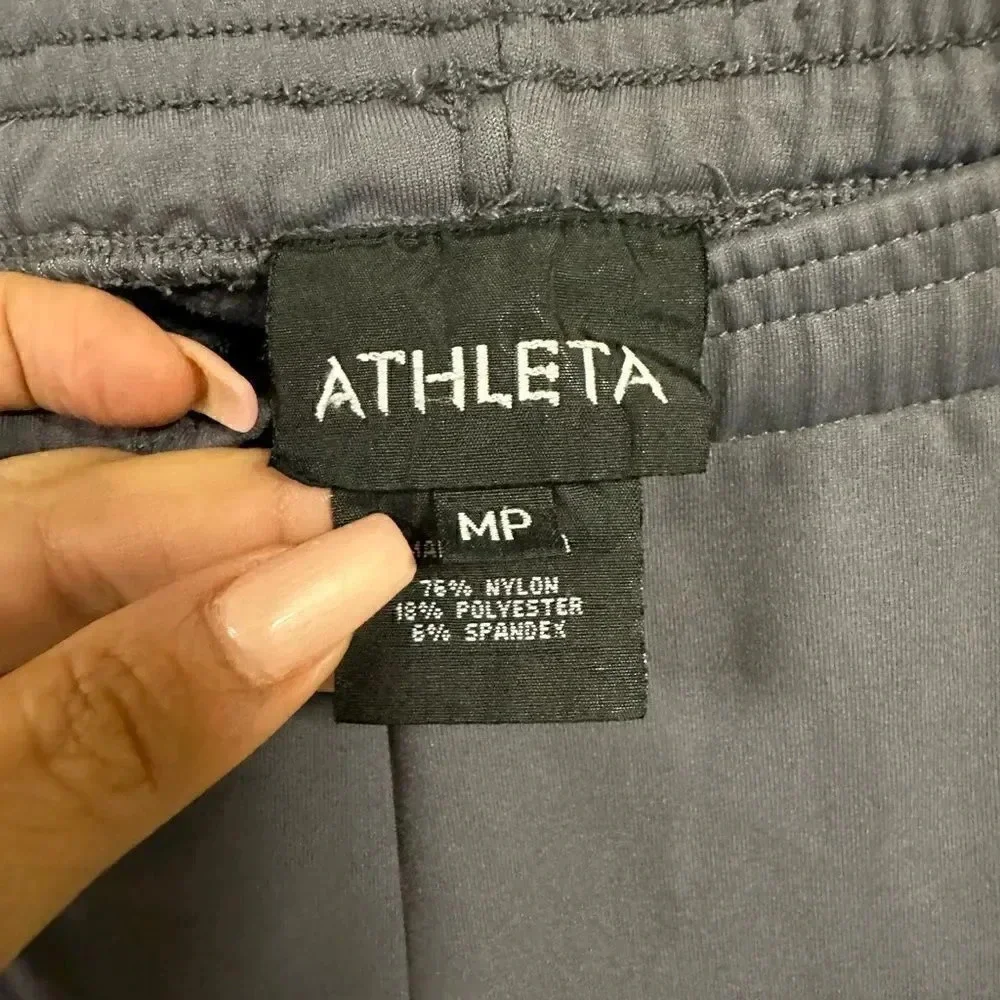 Athleta Grey Pull-On Grey Pants - Picture 5 of 7